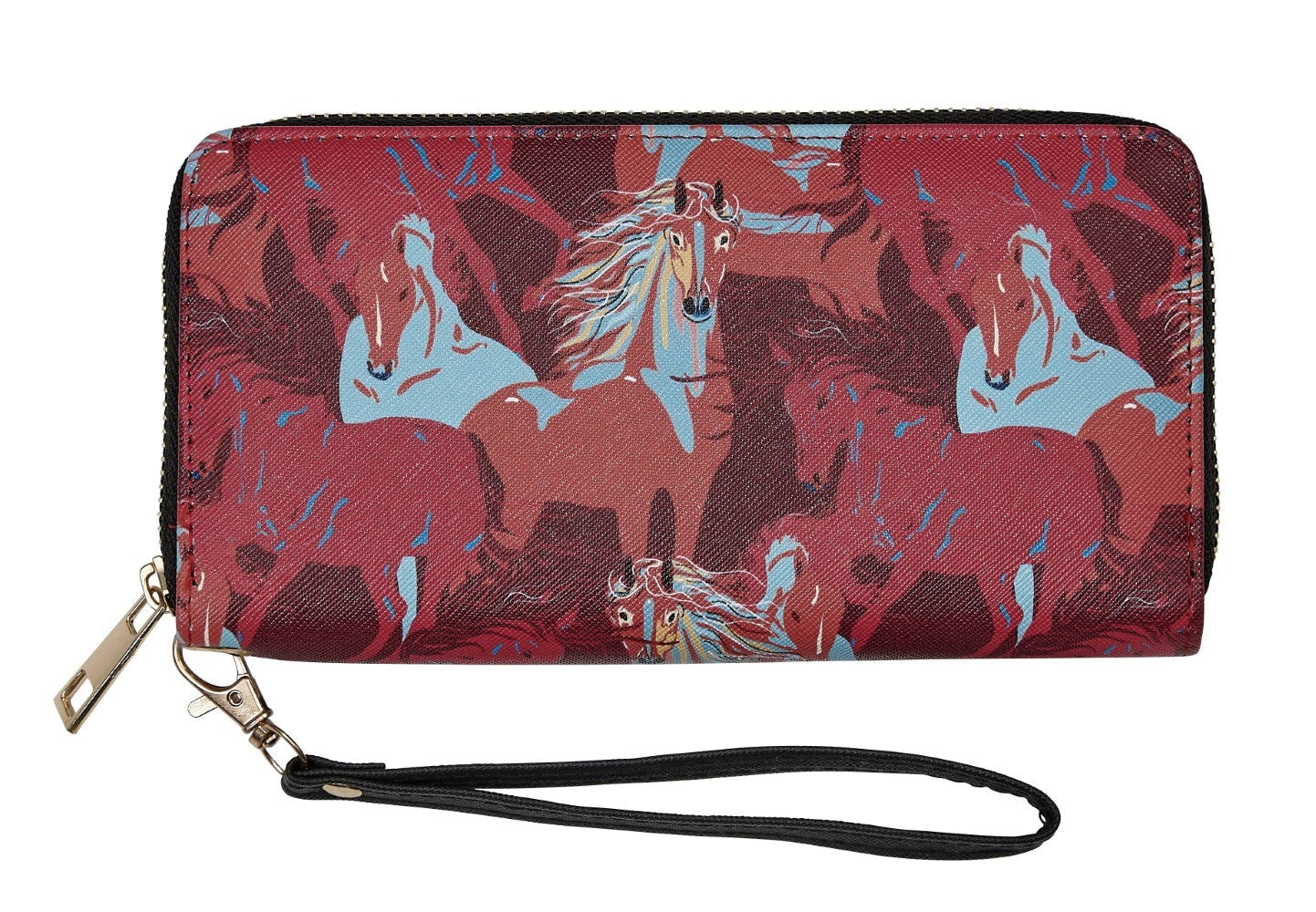 Equestrian Clutch Wallet