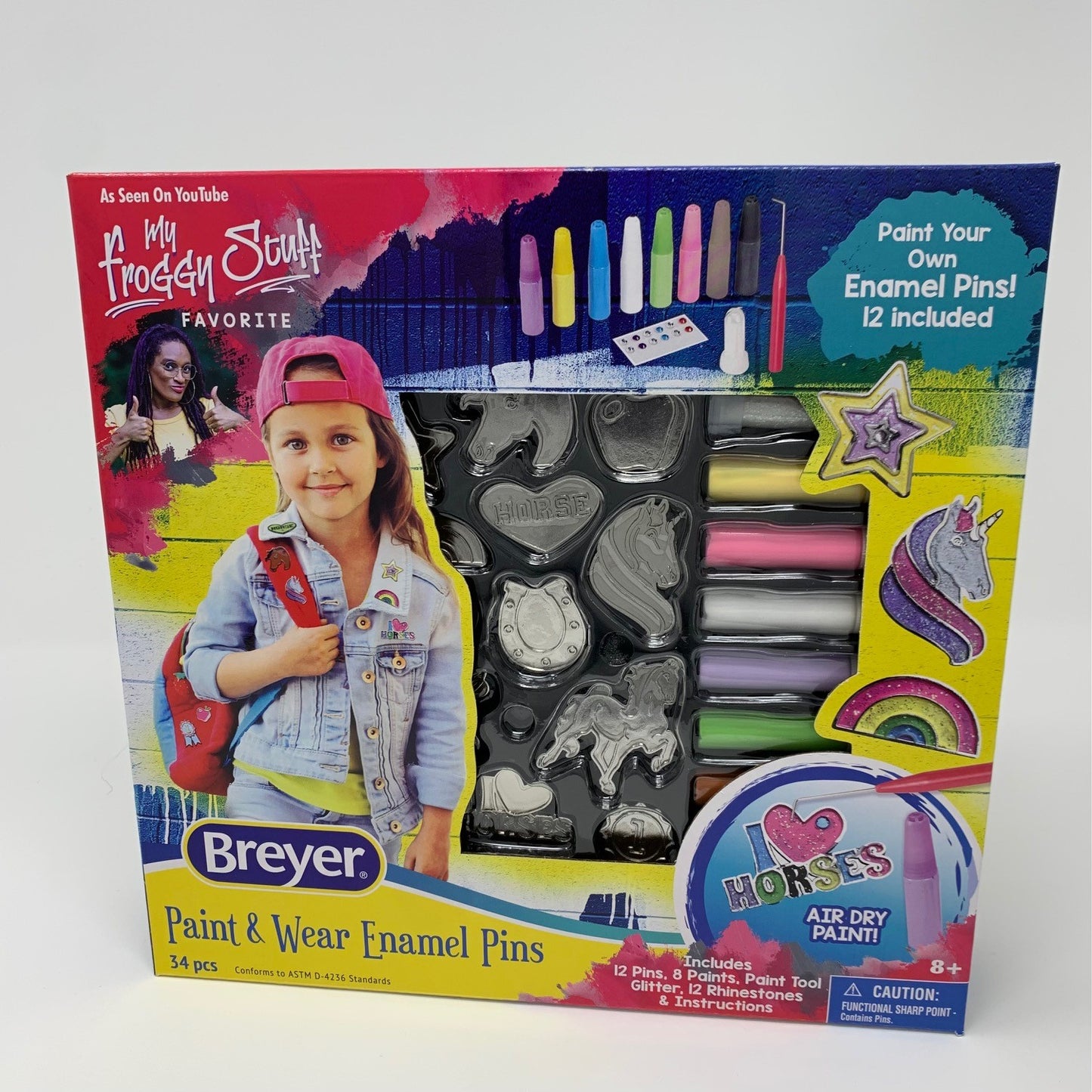 Breyer Paint & Wear Enamel Pins