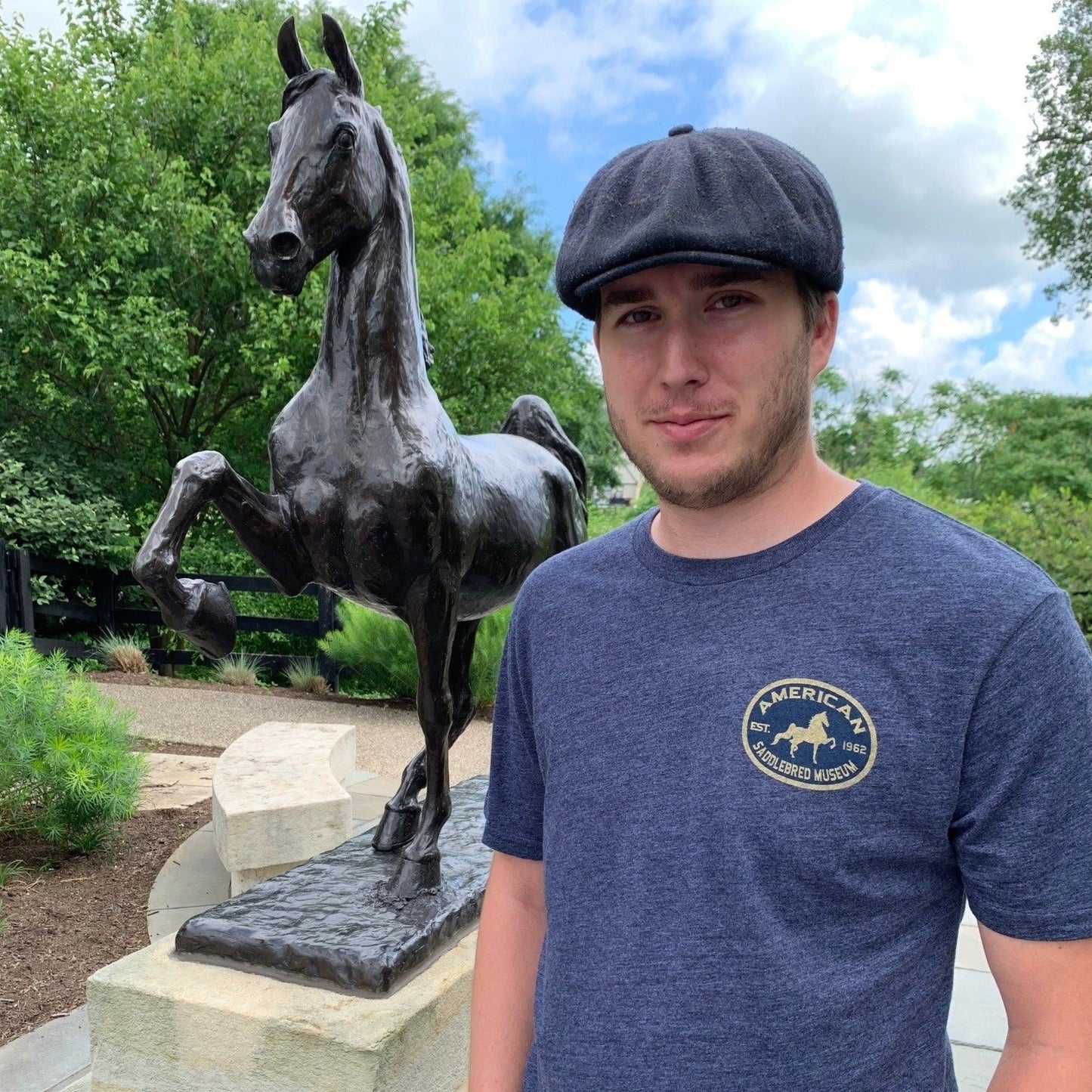 Men's American Saddlebred Museum Tri-Blend Tee
