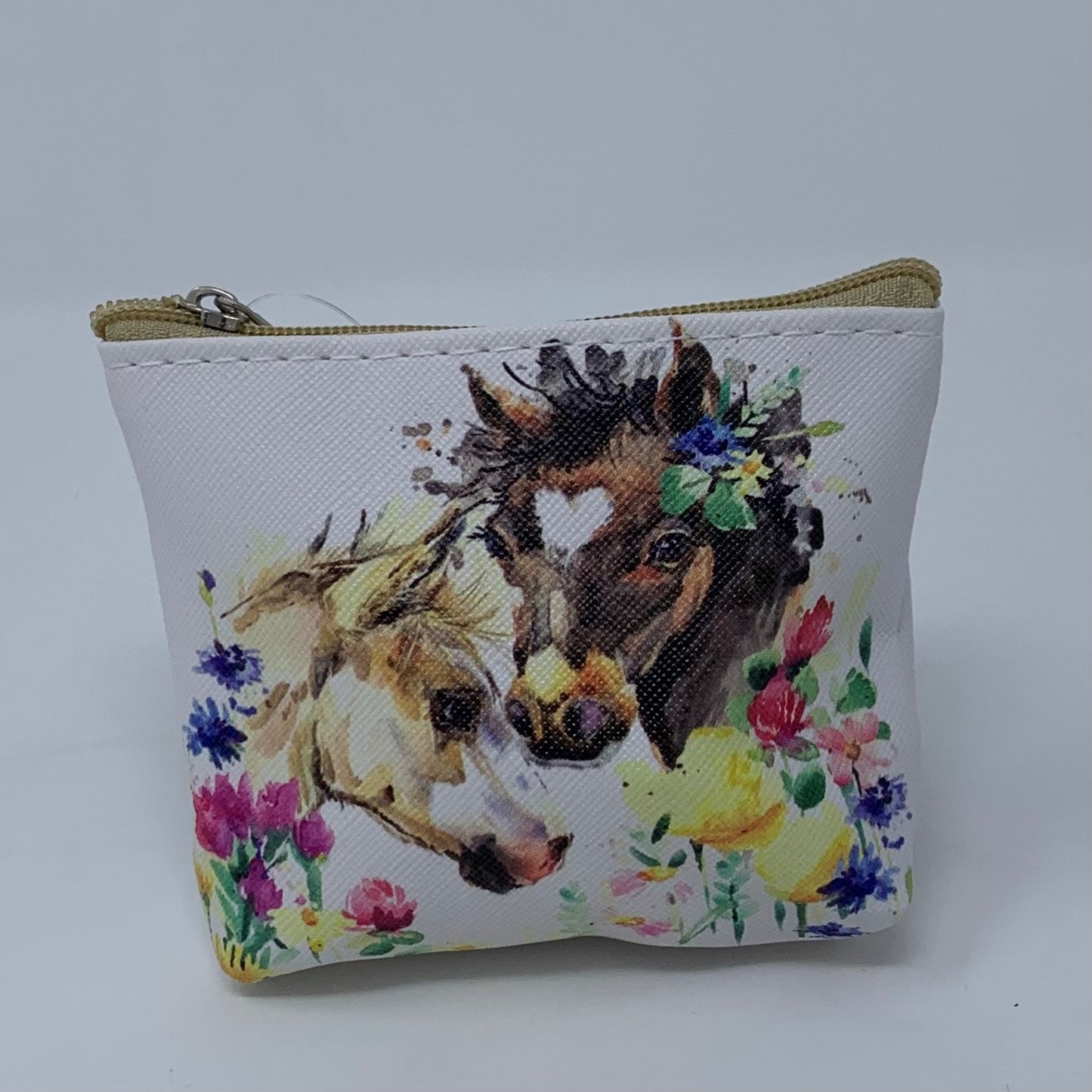 Foal & Floral Coin Purses