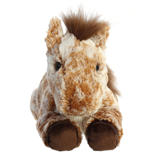 12" Horse Plush, "Mocha"