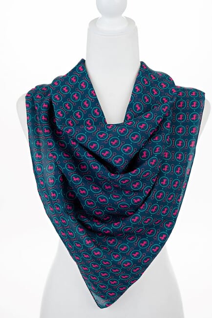 E. F. Meeks Silk Scarf