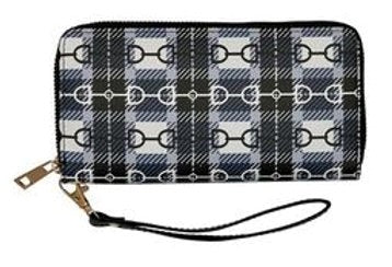 Equestrian Clutch Wallet