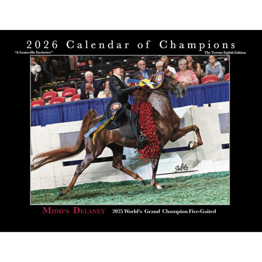 2026 Calendar of Champions by Doug Shiflet