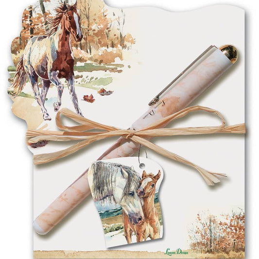 Diecut Notepaid with designer pen