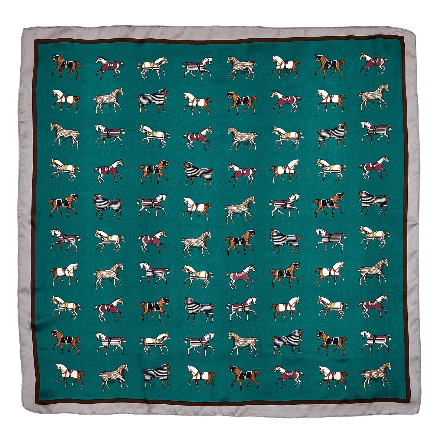 Mini Horses in Blankets Scarf