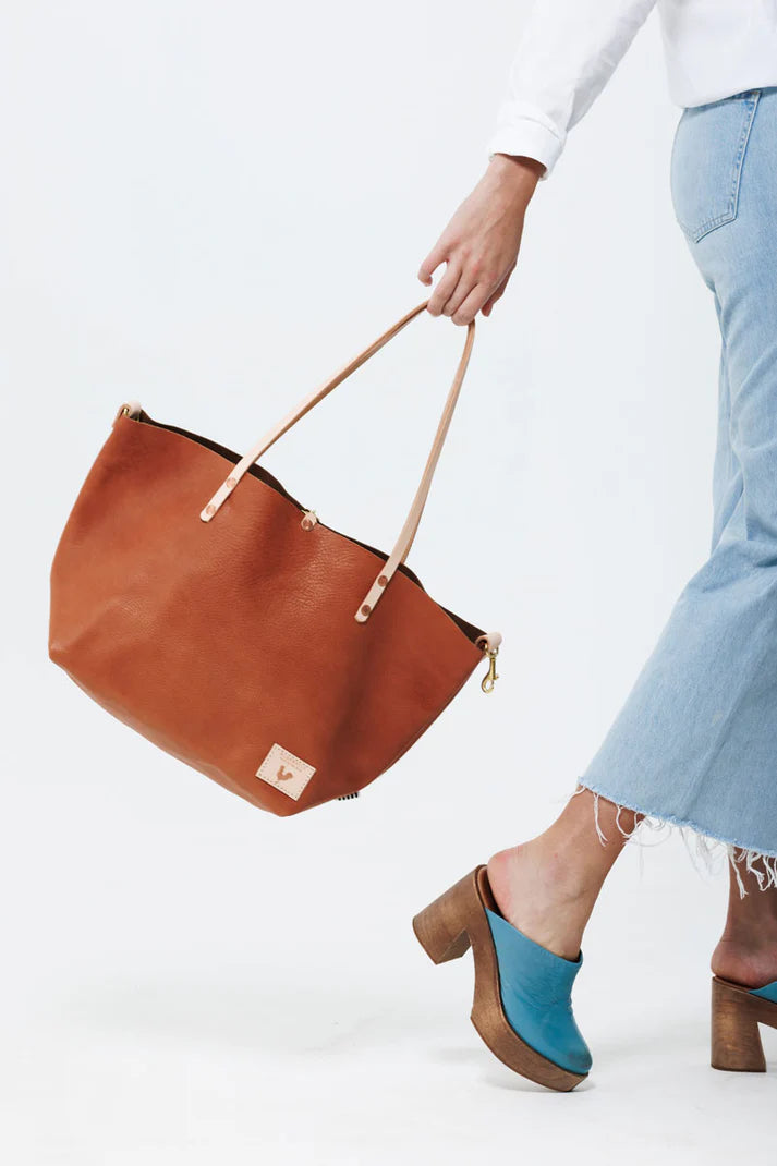 Saddle Leather Perfect Tote