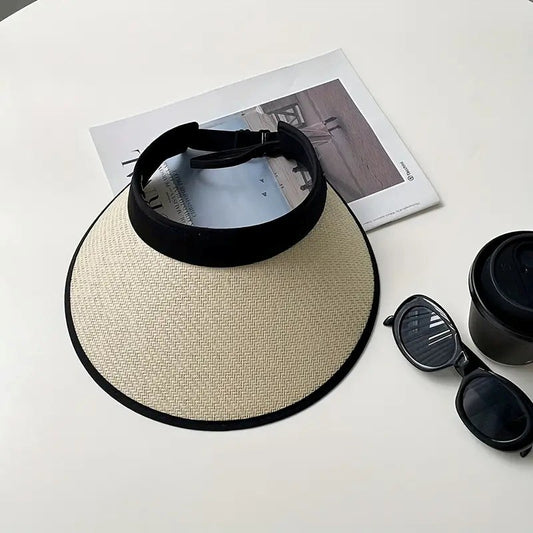 Equestrian Wide Brim Linen Cotton Sun Hat