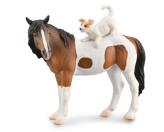 Mare & Terrier - CollectA Breyer