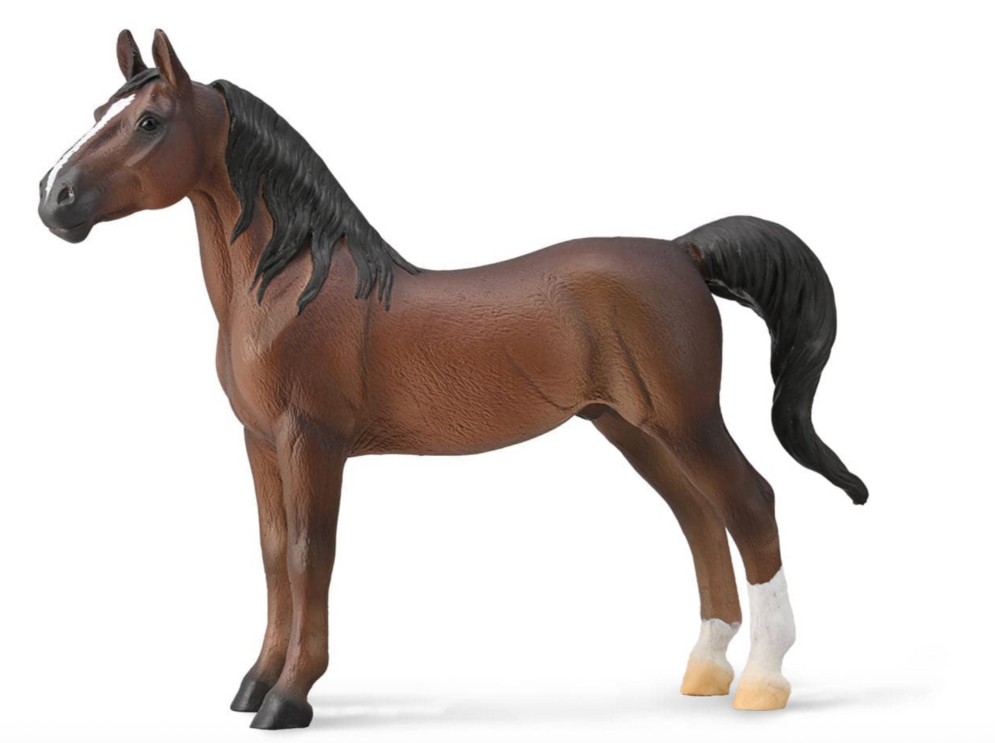 Liver Chestnut American Saddlebred Stallion Collecta Breyer