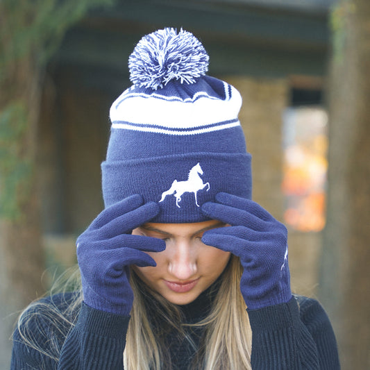 American Saddlebred Pom Beanie