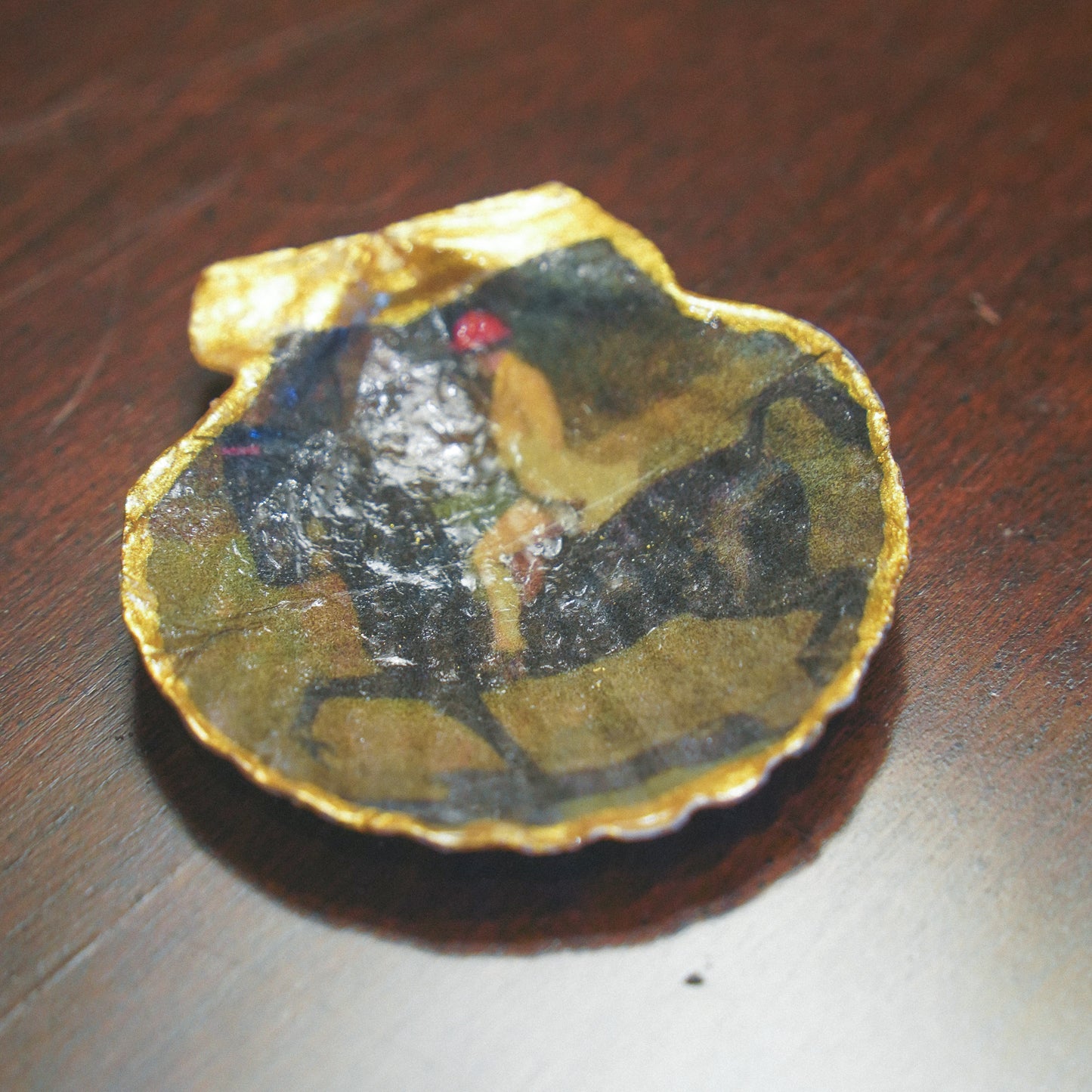 American Saddlebred Decoupage Shell