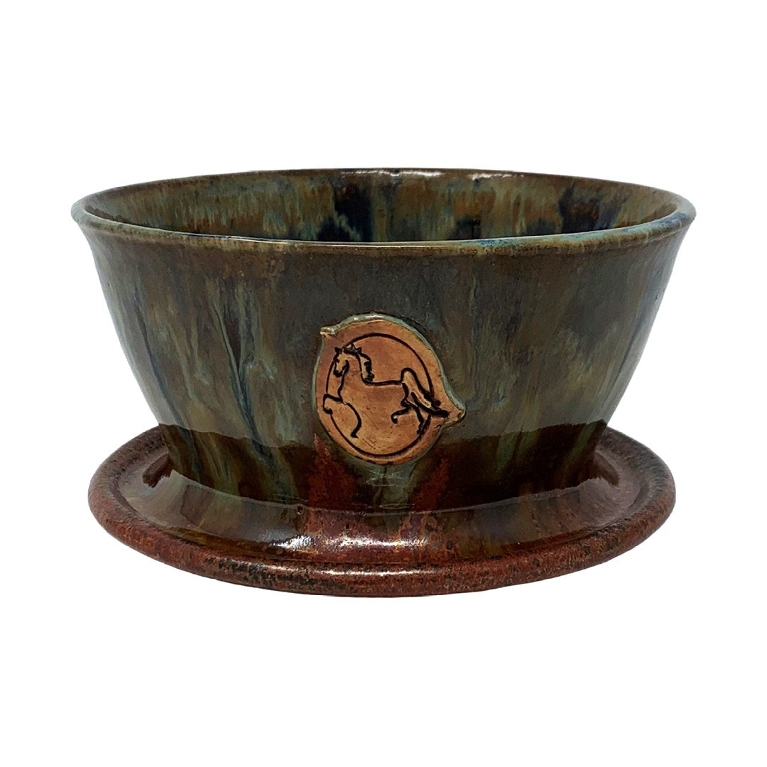 Handmade Pottery American Saddlebred Flower Pot