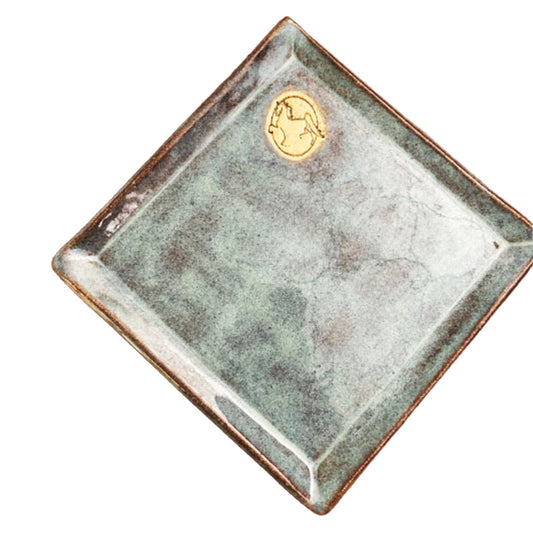 Handmade Pottery American Saddlebred Trinket Tray