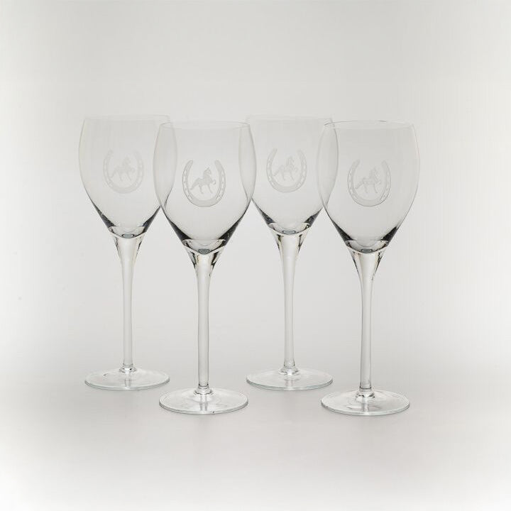 Saddlebred Wine Glasses