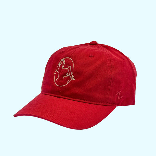 ASM Cotton Ball Cap, Red