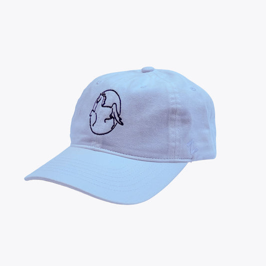 ASM Cotton Ball Cap, White