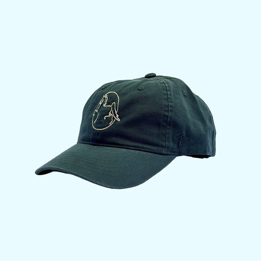 ASM Cotton Ball Cap, Forest Green