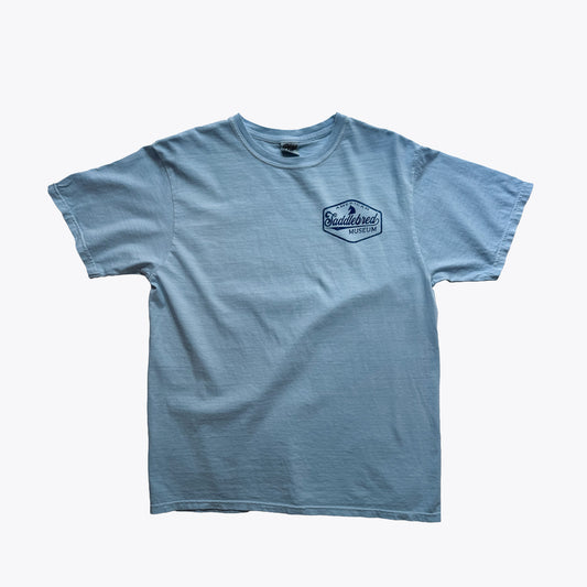 ASM Retro Tee, Powder Blue