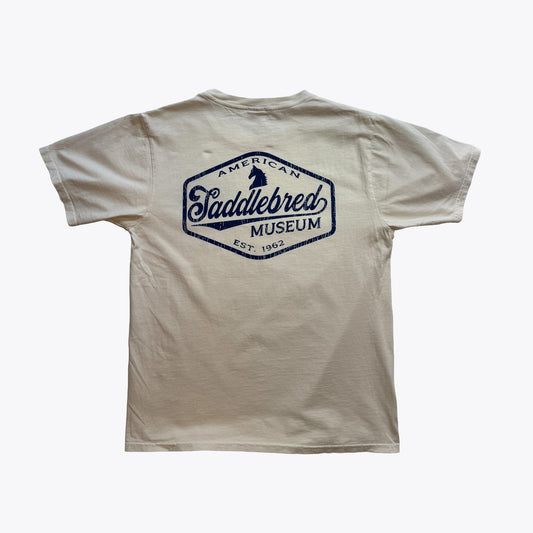 ASM Retro Tee, Ivory