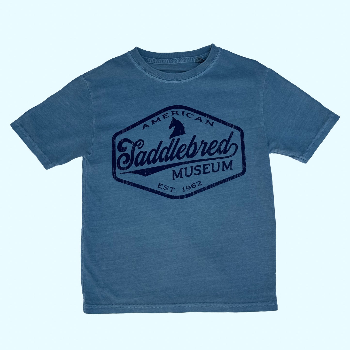 ASM Youth Retro Tee, Denim