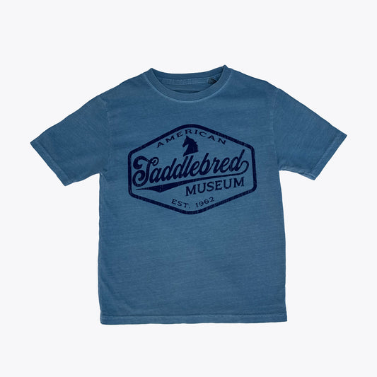 ASM Youth Retro Tee, Denim