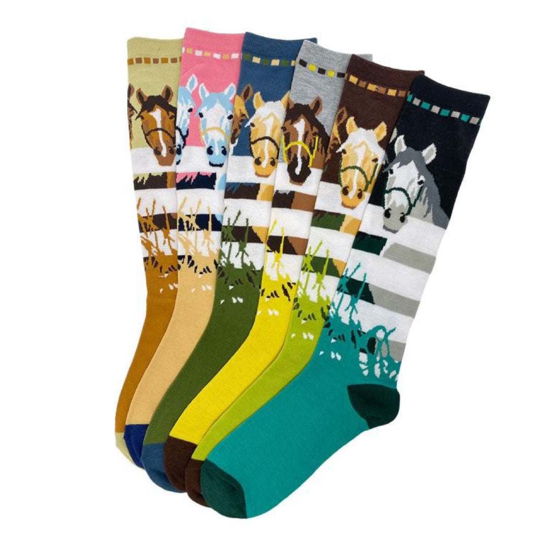 At The Fence Adult Knee Socks