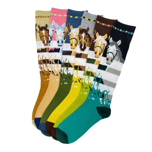 At The Fence Adult Knee Socks