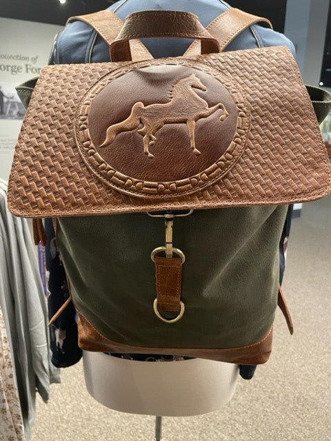 Tucker Tweed American Saddlebred Barn Backpack