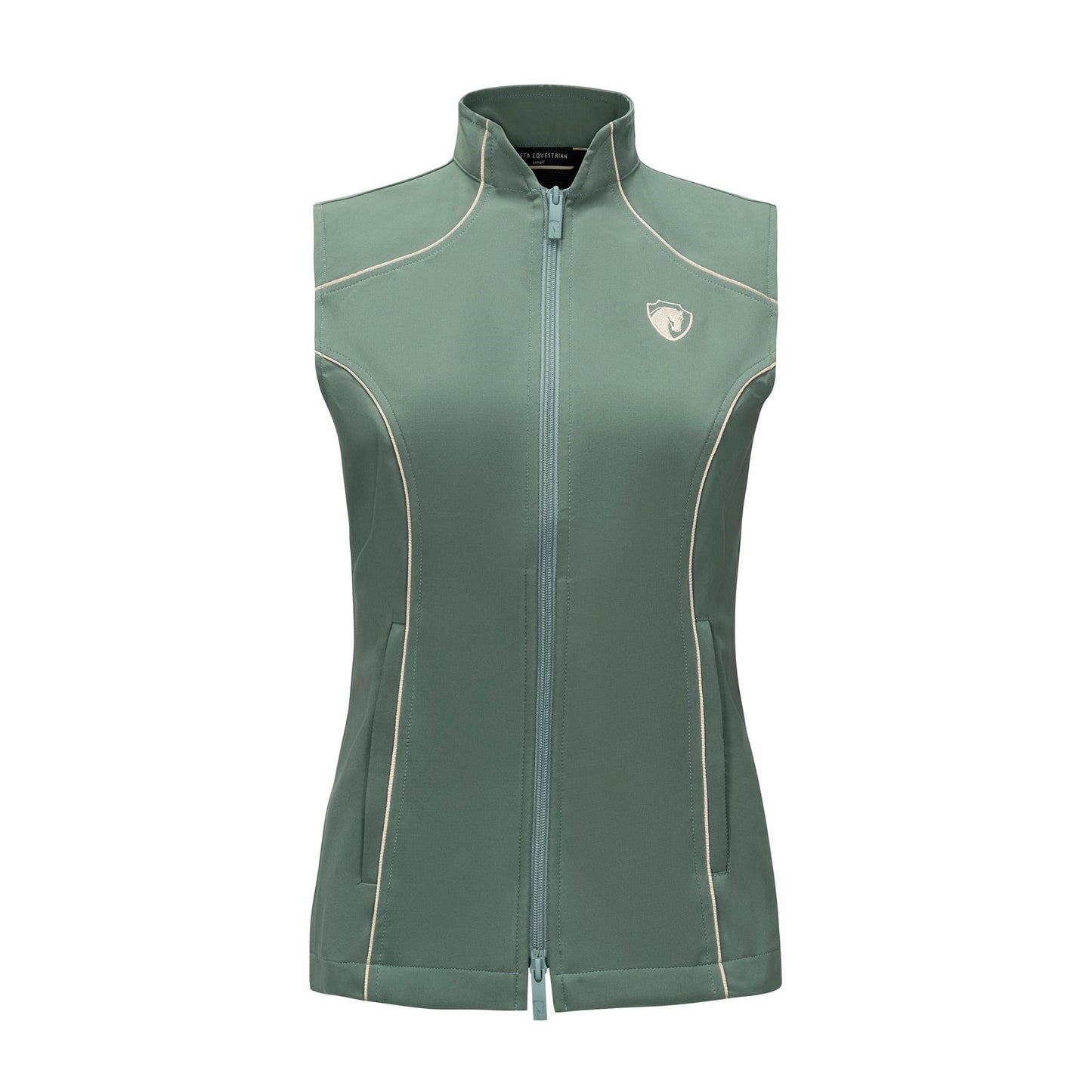 Arista Equestrian Iconic Bit Vest, Eucalyptus