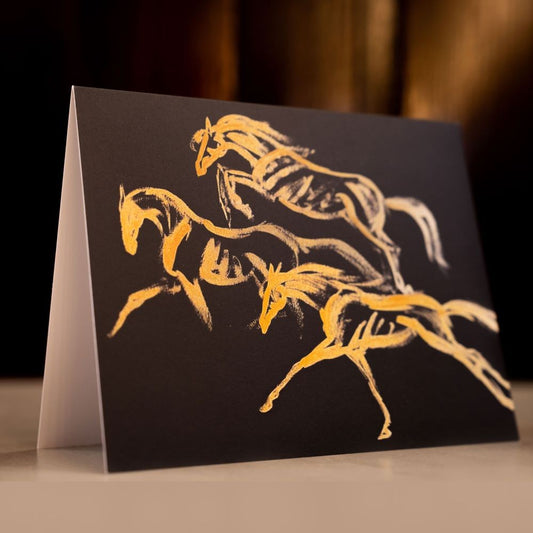 Dapplebay Horse Power Greeting Card