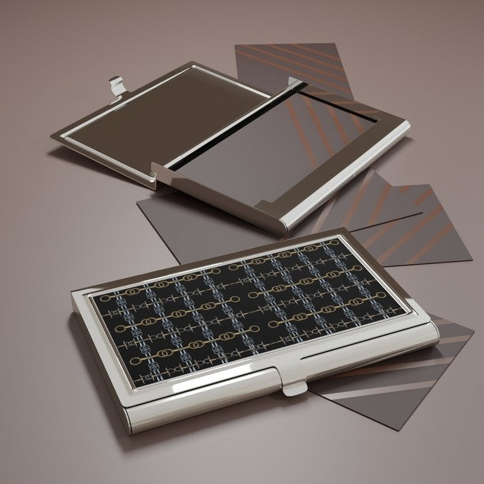 Snaffle Bit Business Card Holder