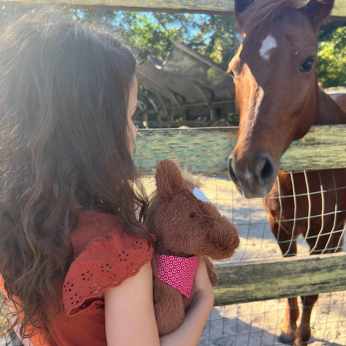 Cinnamon Horse Plush