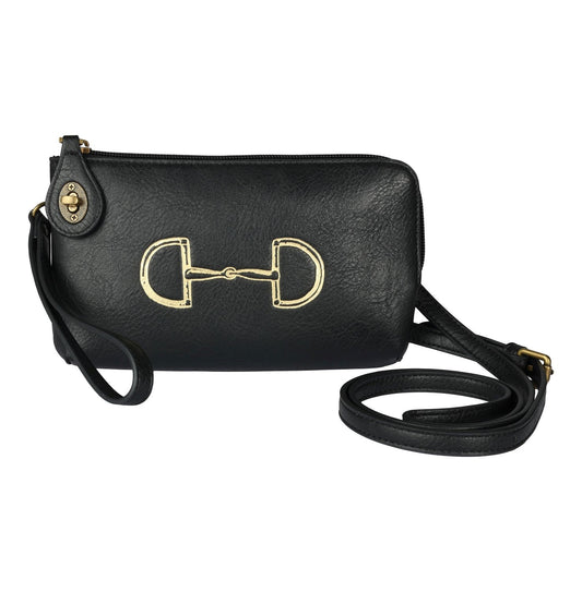 Snaffle Bit Crossbody Clutch