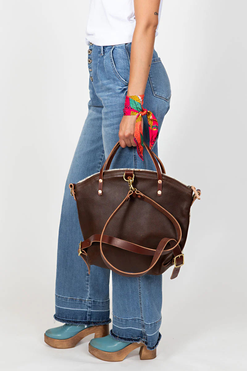 Meanwhile Back on the Farm® Hair on Hide Leather Backpack 2.0