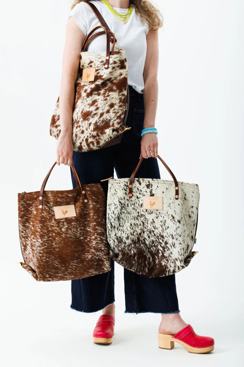 Meanwhile Back on the Farm® Hair on Hide Leather Original Backpack