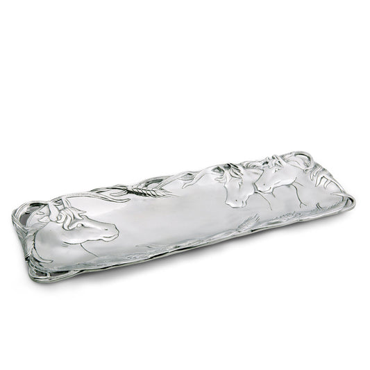 Horse Head Oblong Tray