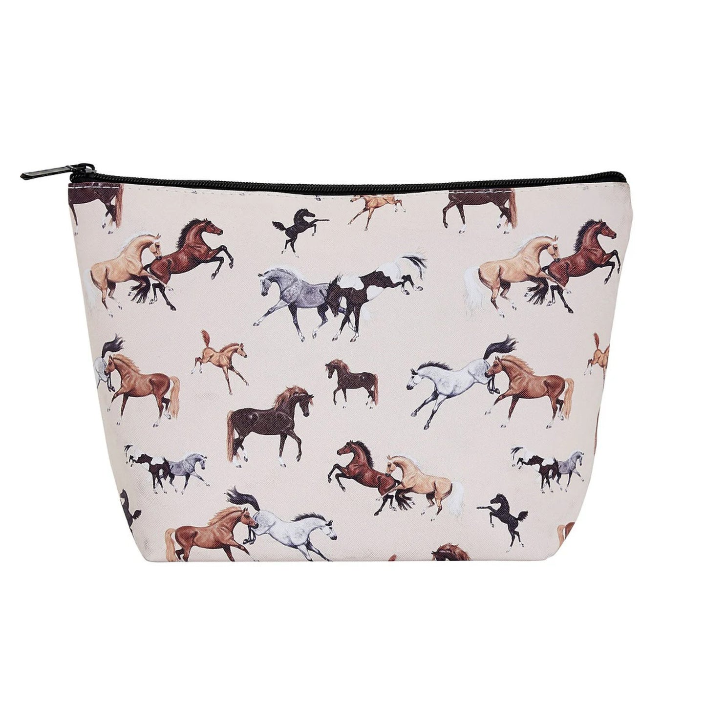 Horses All Over Cosmetic Bag