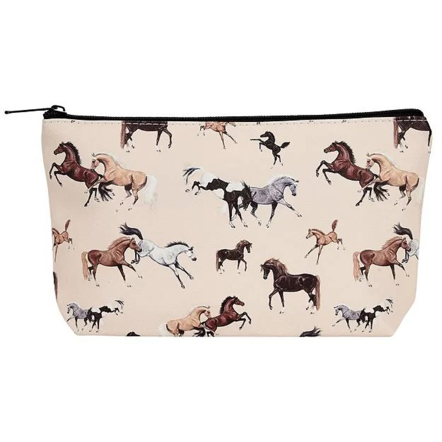 Horses All Over Cosmetic Bag