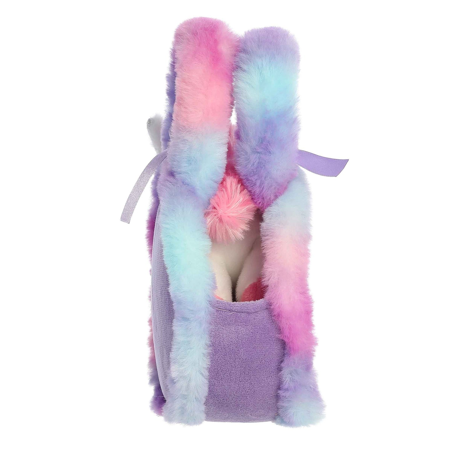 7" Lavender Horseshoe Plush