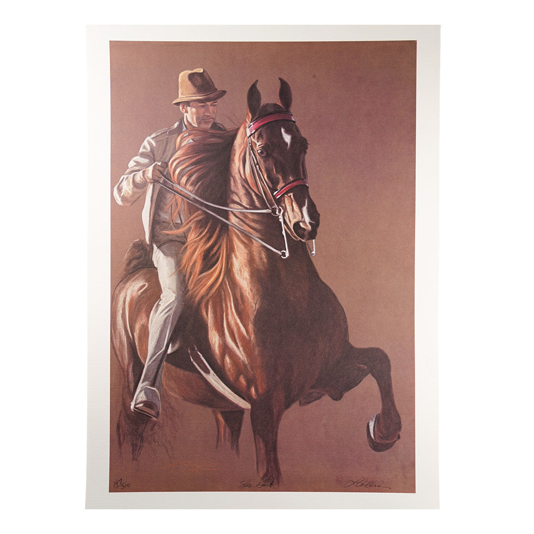 Lynda Pauley: Slow Gait: Imperator with Don Harris Signed & Numbered Limited Edition Print