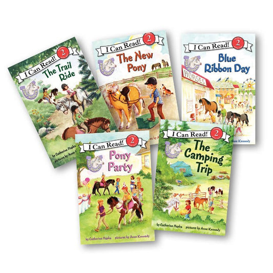 Pony Scout Books, set of 5