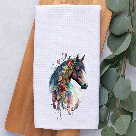 Rustic Horse Kitchen Towel