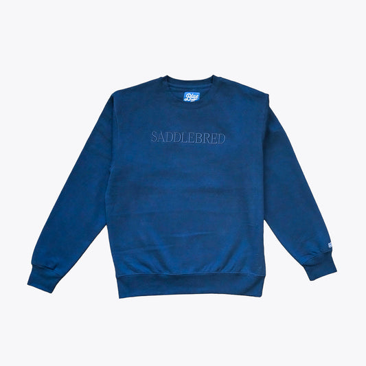 Saddlebred Crewneck Sweatshirt, Navy