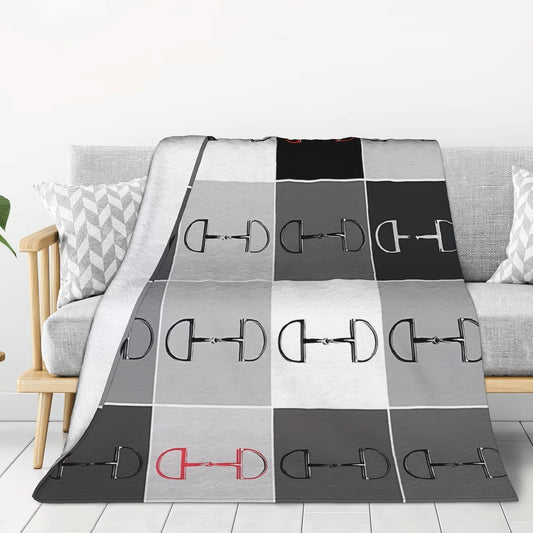 Equestrian Throw Blanket