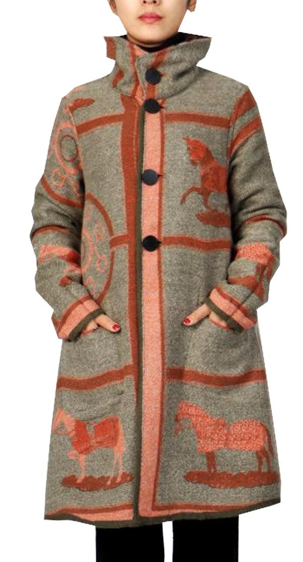 Reversible Coat - Gallop Collection