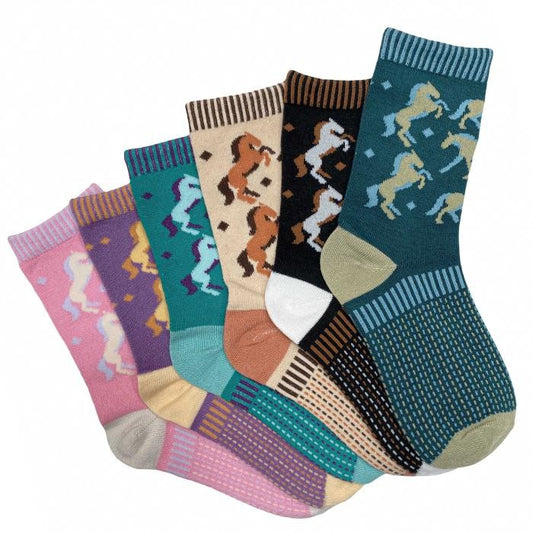 Twilight Horse Crew Socks