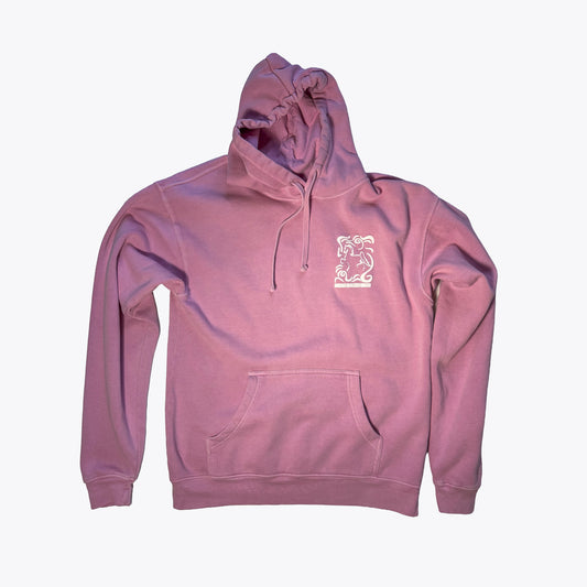 Whup Tropic Hoodie, Pink Lemonade