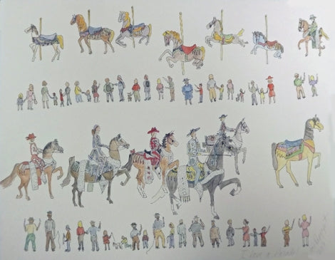 Lois Rappaport I Love A Parade Print