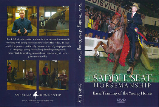 Basic Training of the Young Horse DVD Cover and Back
